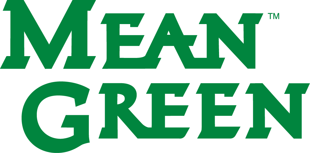 North Texas Mean Green 2005-Pres Wordmark Logo 02 iron on paper